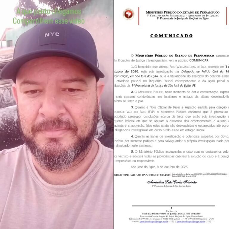Homem é morto a tiros no sertão pernambucano 20 dias após ter carro incendiado em confusão durante ato pró-Flávio Bolsonaro