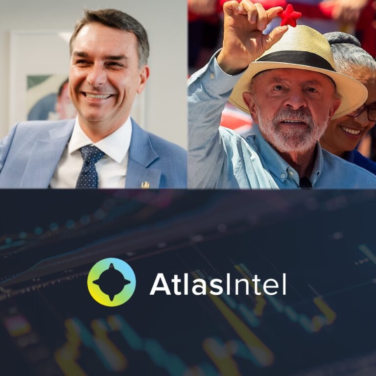 ELEIÇÕES 2026: Flávio abre 5,4 pontos sobre Lula no 2º turno e vai a 51% dos votos, segundo pesquisa Atlas desta sexta (9)