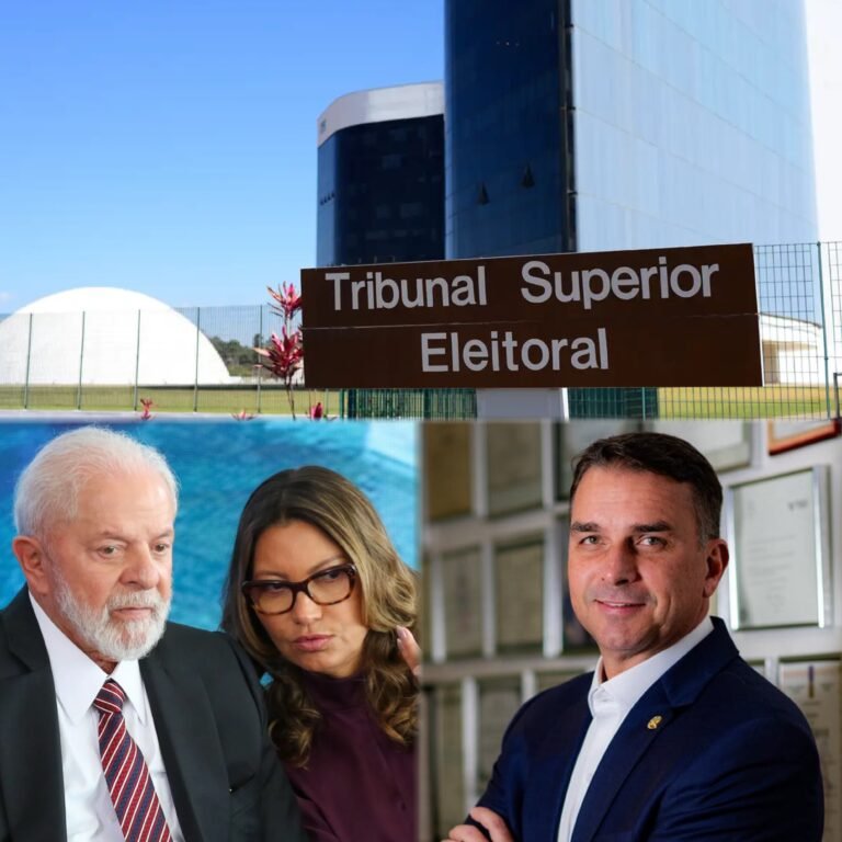 TSE manda retirar publicações de Lula, Janja e aliados contra Flávio Bolsonaro